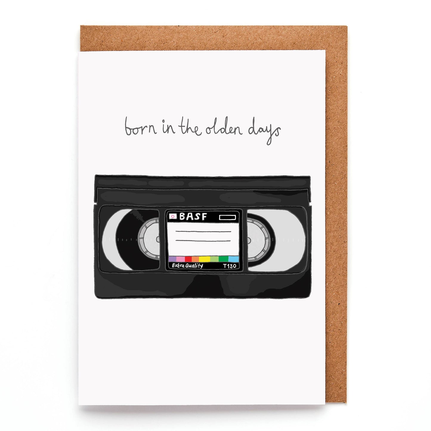 Funny VHS Birthday Card