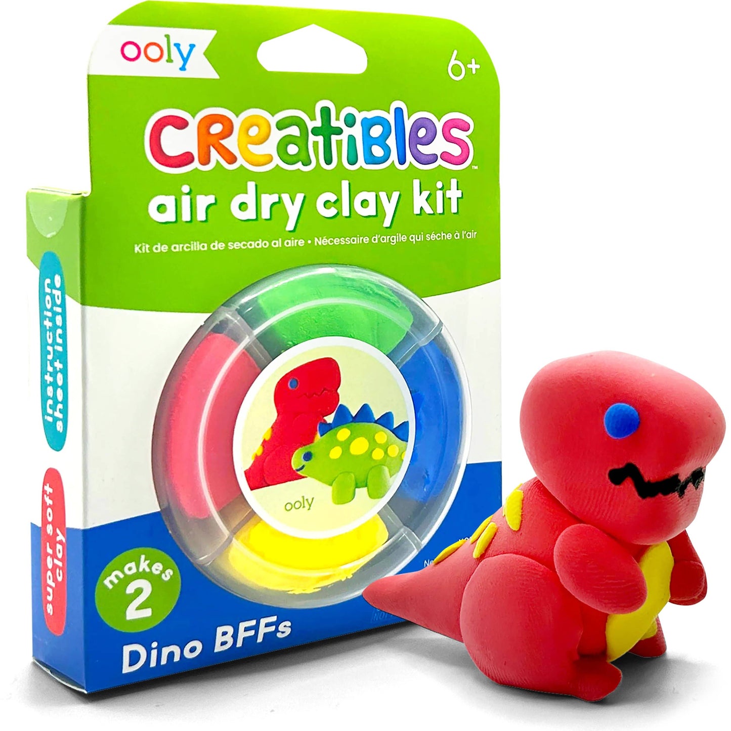 Creatibles Air Dry Clay Kit | Dino Pals