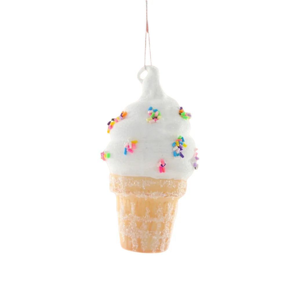 Soft Serve Ice Cream Ornament
