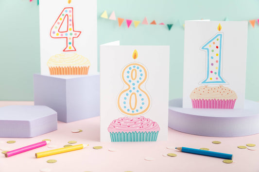 8th Birthday Greeting Card