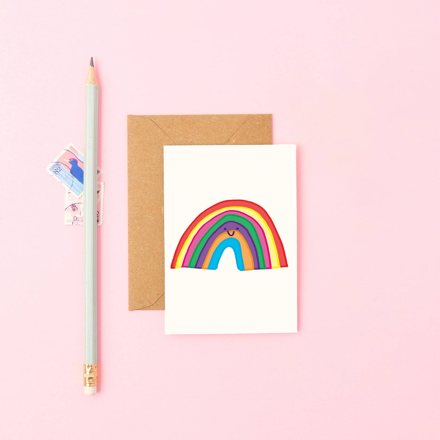 Rainbow Mini Card