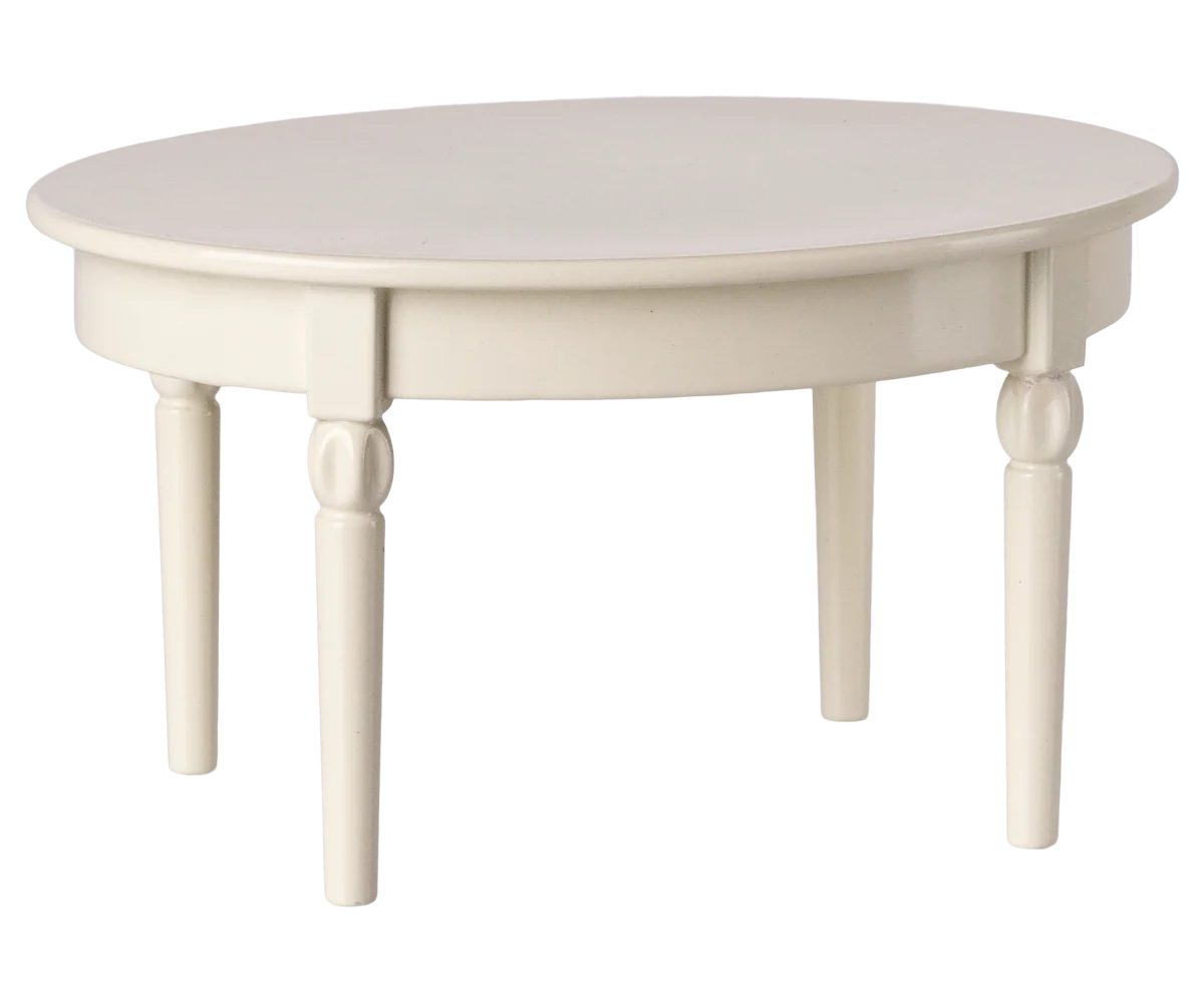 Vintage Mouse Dining Table | Off White