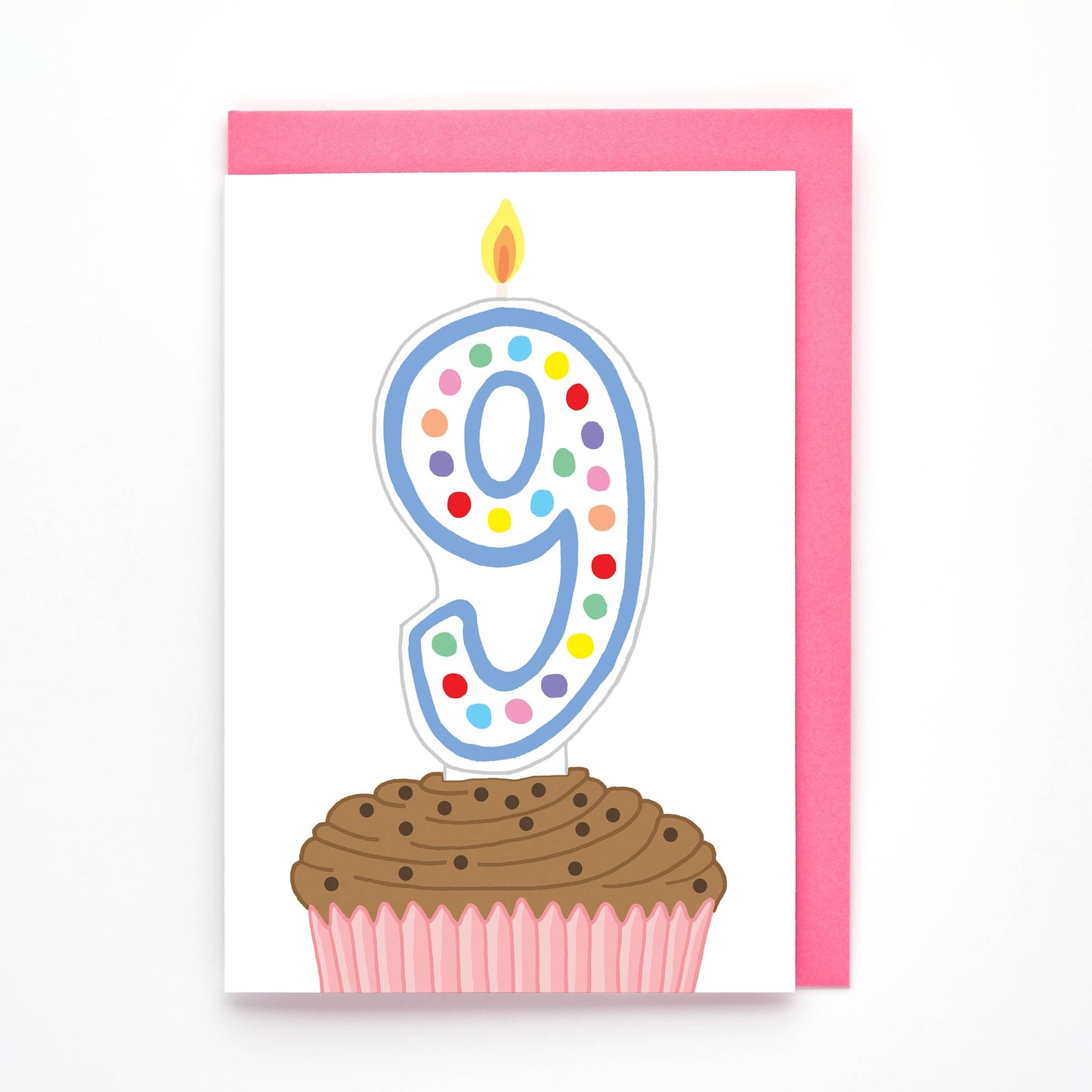 9th Birthday Greeting Card