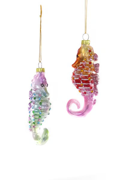 Deep Seas Seahorse Ornament