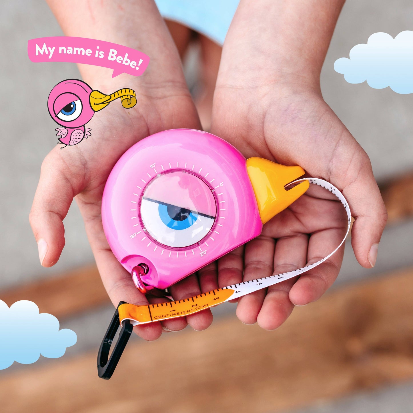 Bird Tape Measure | 3-in-1 Kids Tool