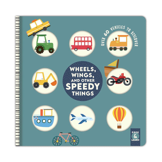 Wheels Wings & Speedy Things | Board Book