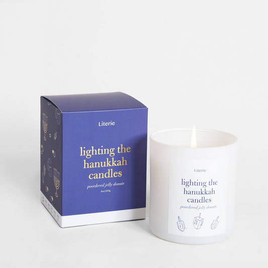 Lighting The Hanukkah Candles