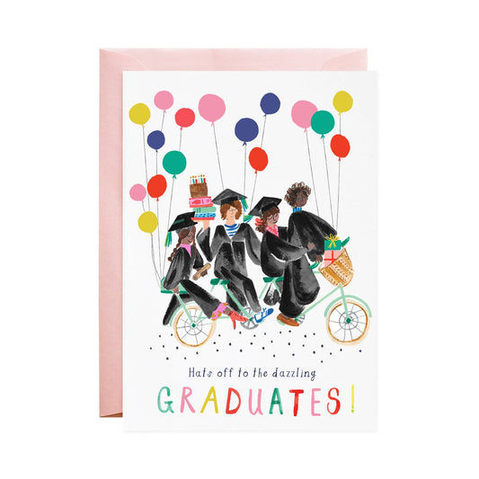 Grad's Bike Path | Graduation Greeting Card