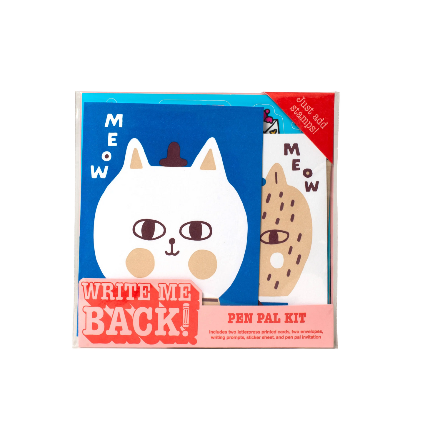 Cats Meow Letter Writing Write Me Back Pen Pal Kit