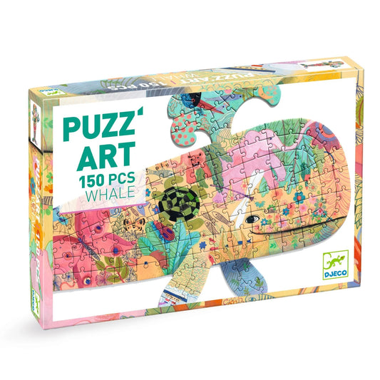 Puzz’Art Whale | 150 Piece Jigsaw Puzzle