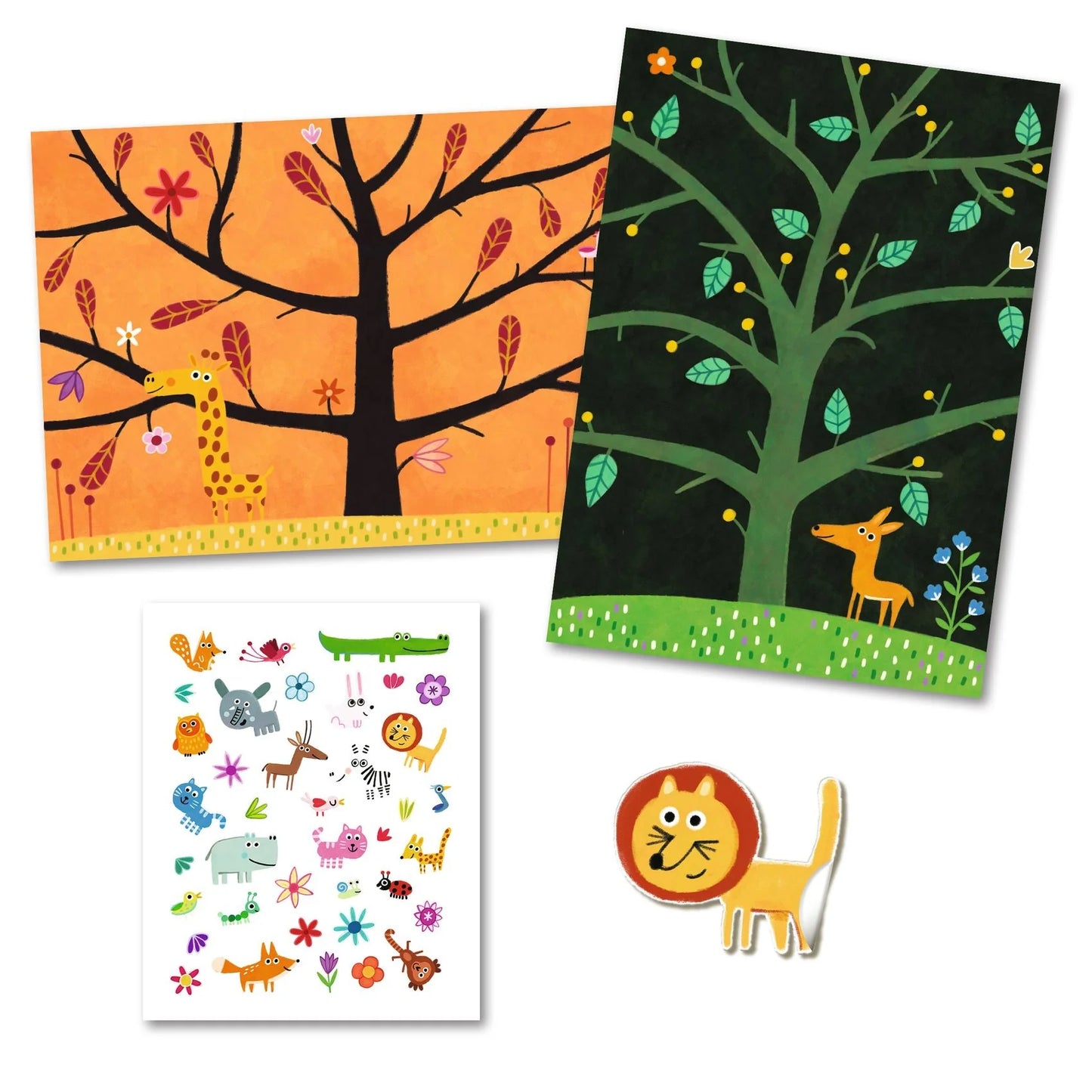 Off- Ground Tag Repositionable Sticker Activity