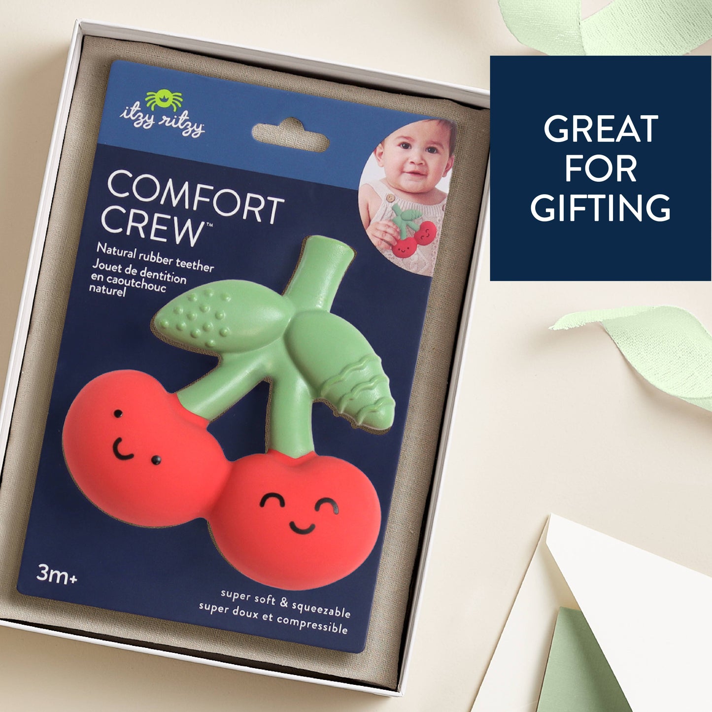 Comfort Crew Teether | Cherries