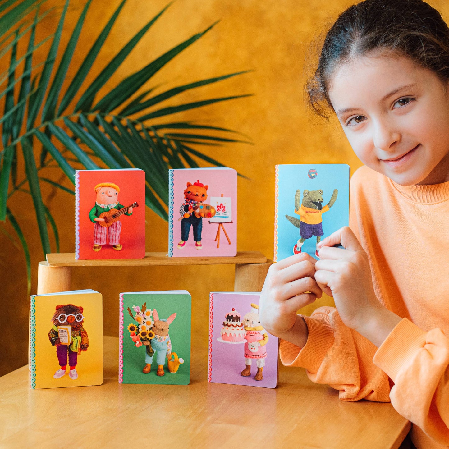 Cat Rabbit Tiny Journal Assortment