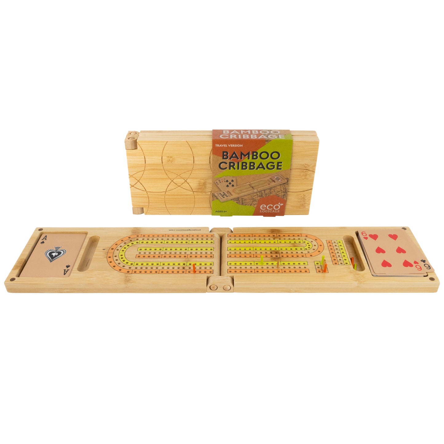 Bamboo Cribbage Set
