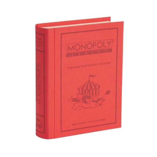Monopoly Junior Vintage Bookshelf Edition