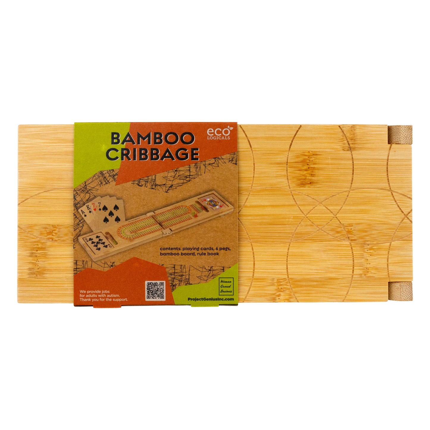 Bamboo Cribbage Set