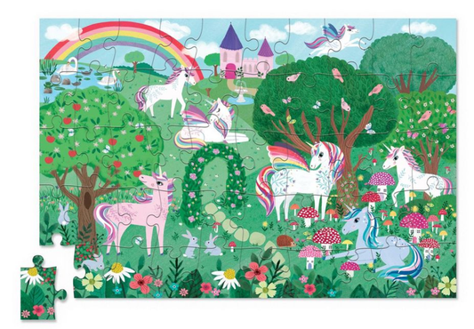 Sparkling Unicorn | 50 Piece Mini Puzzle