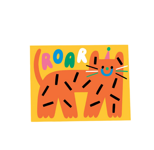 Roar Kids Greeting Card