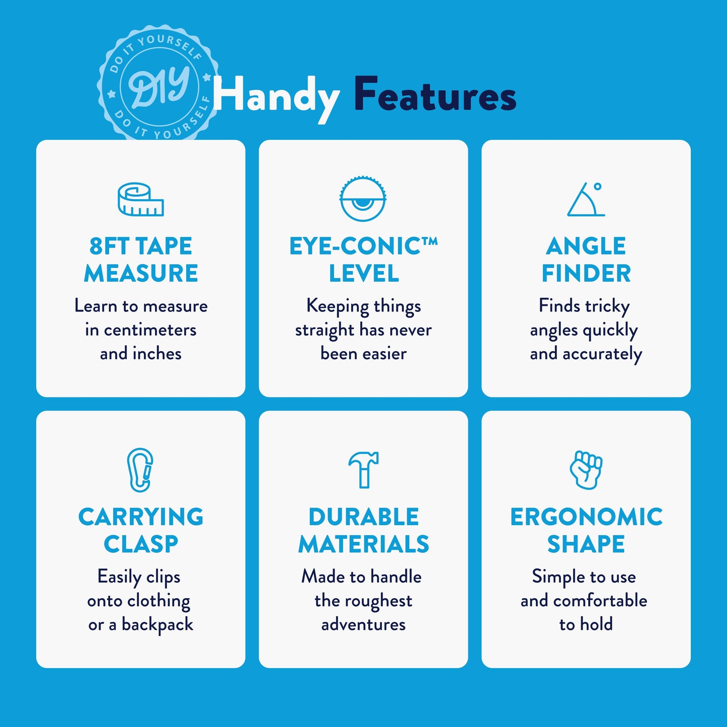 Bird Tape Measure | 3-in-1 Kids Tool