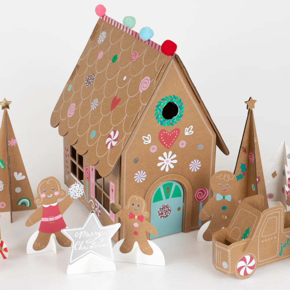 Gingerbread Sticker Advent Advent Calendar