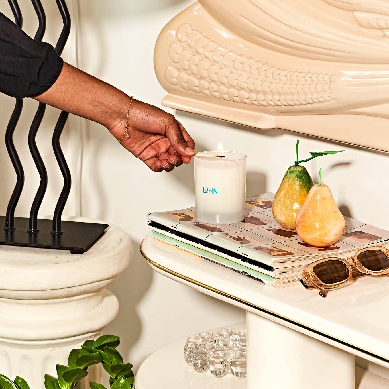 Vara Candle | Geranium & Tobacco