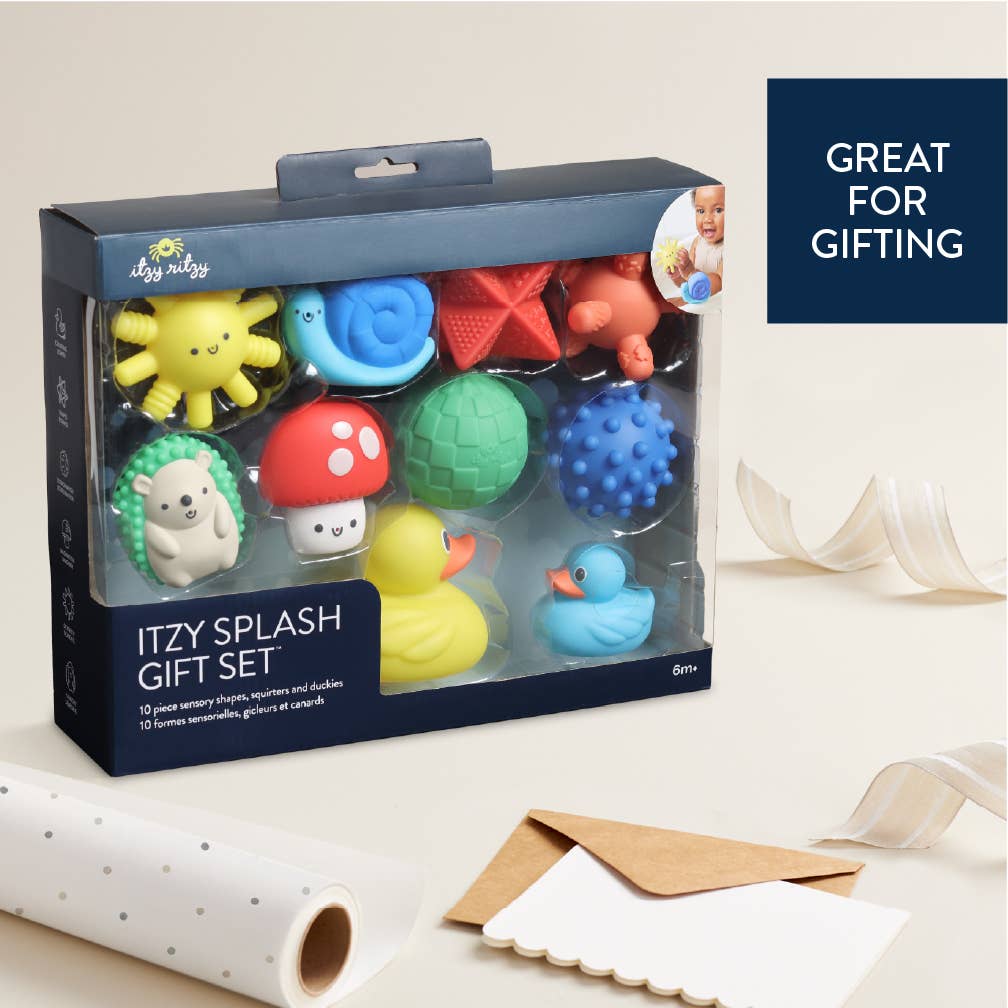 Itzy Splash Gift Set | Soft Bath Toys