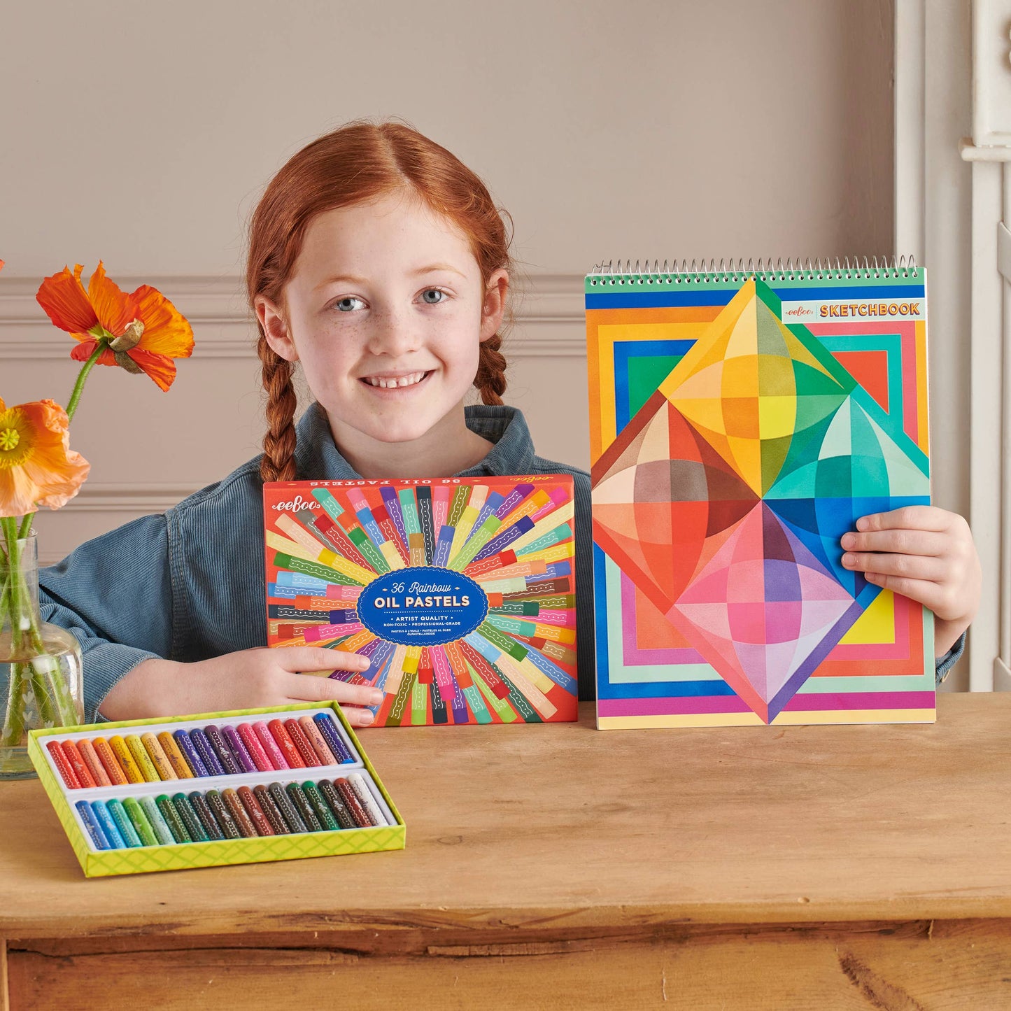 Rainbow Oil Pastels | Set Of 36