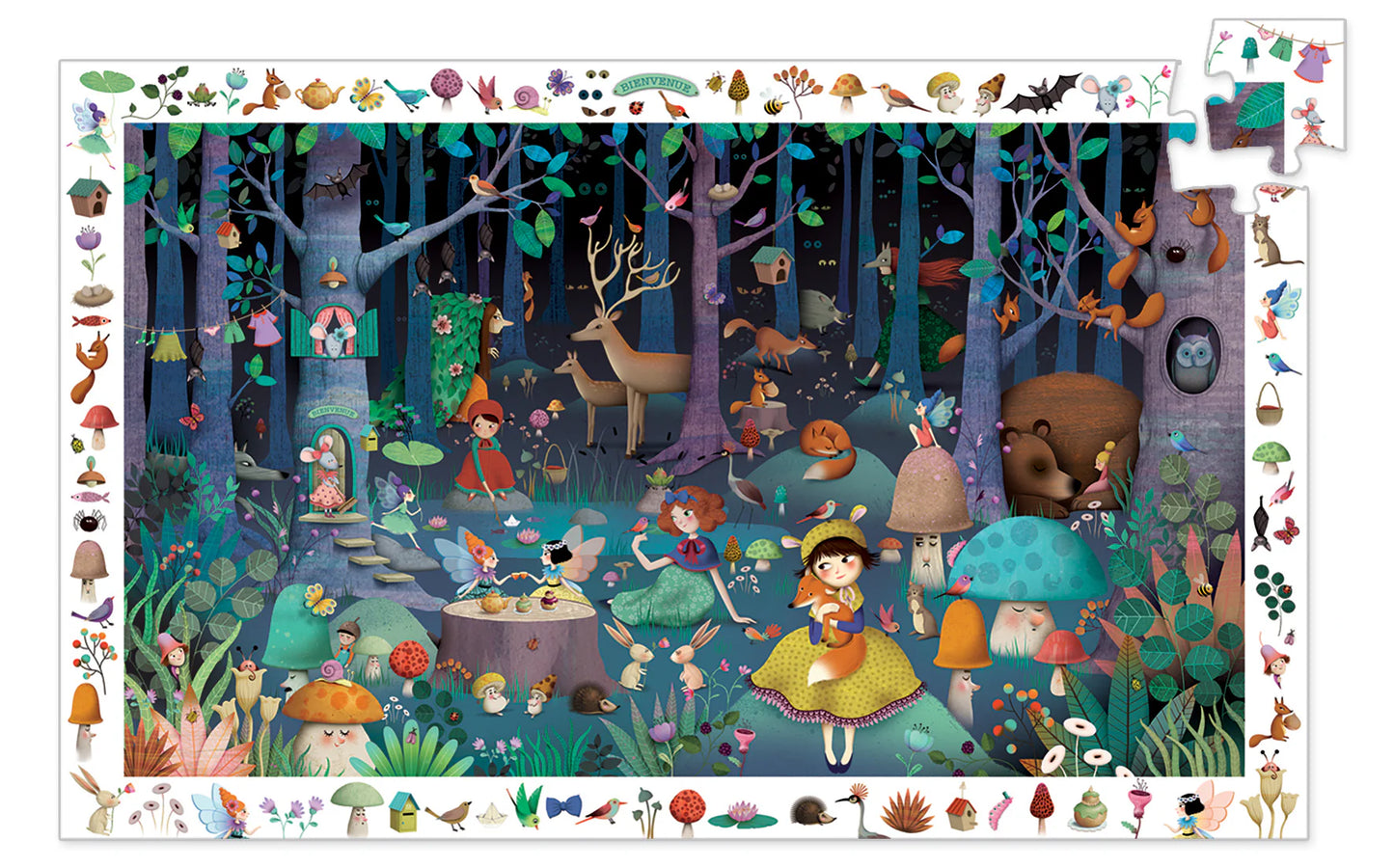 Enchanted Forest | 100pc Observation Jigsaw Puzzle