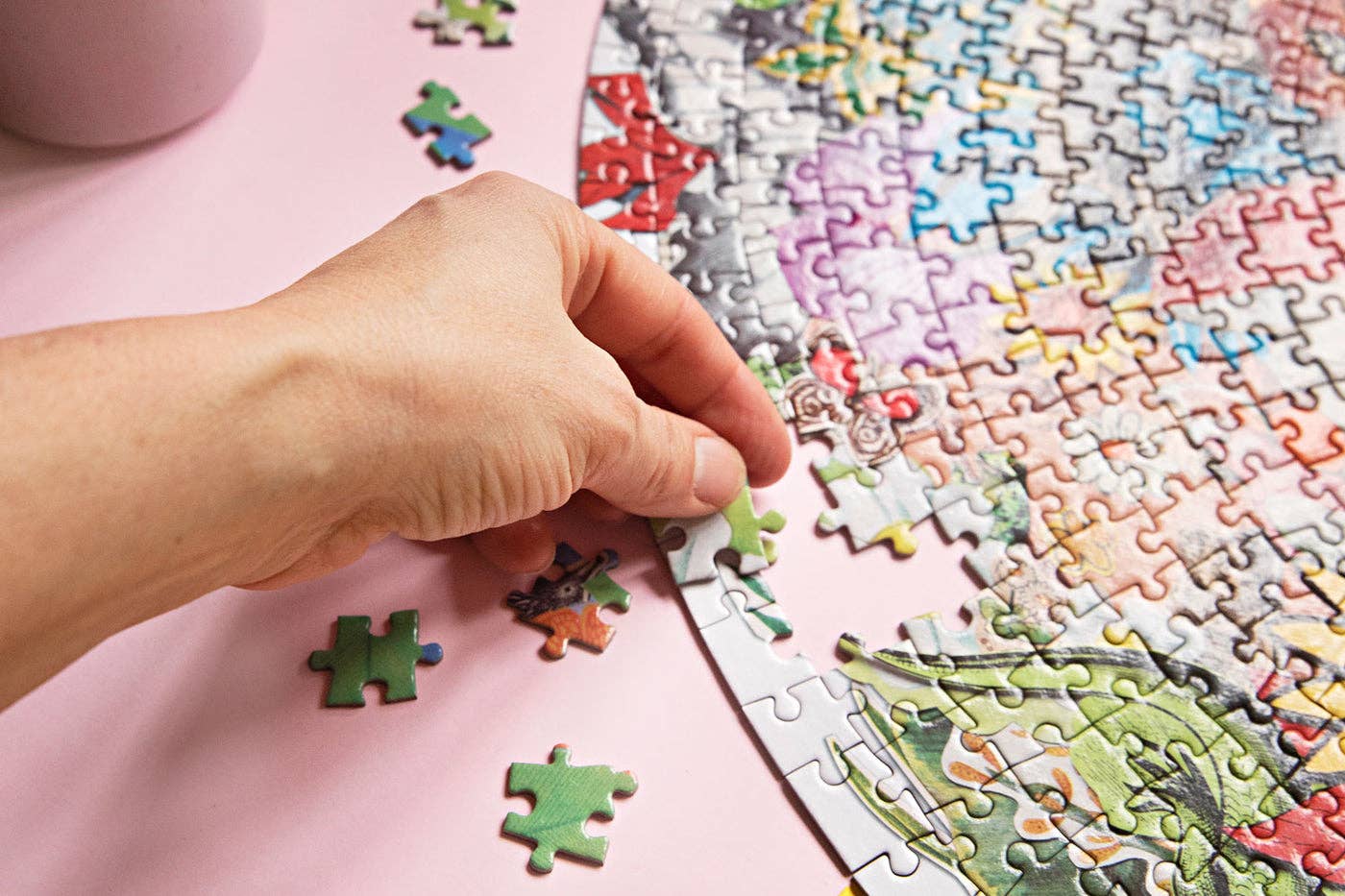 All Around Oz | Round 1000 Piece Jigsaw Puzzle