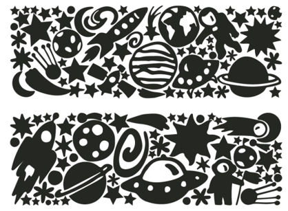 Space Adventure Series | Glow Stickers