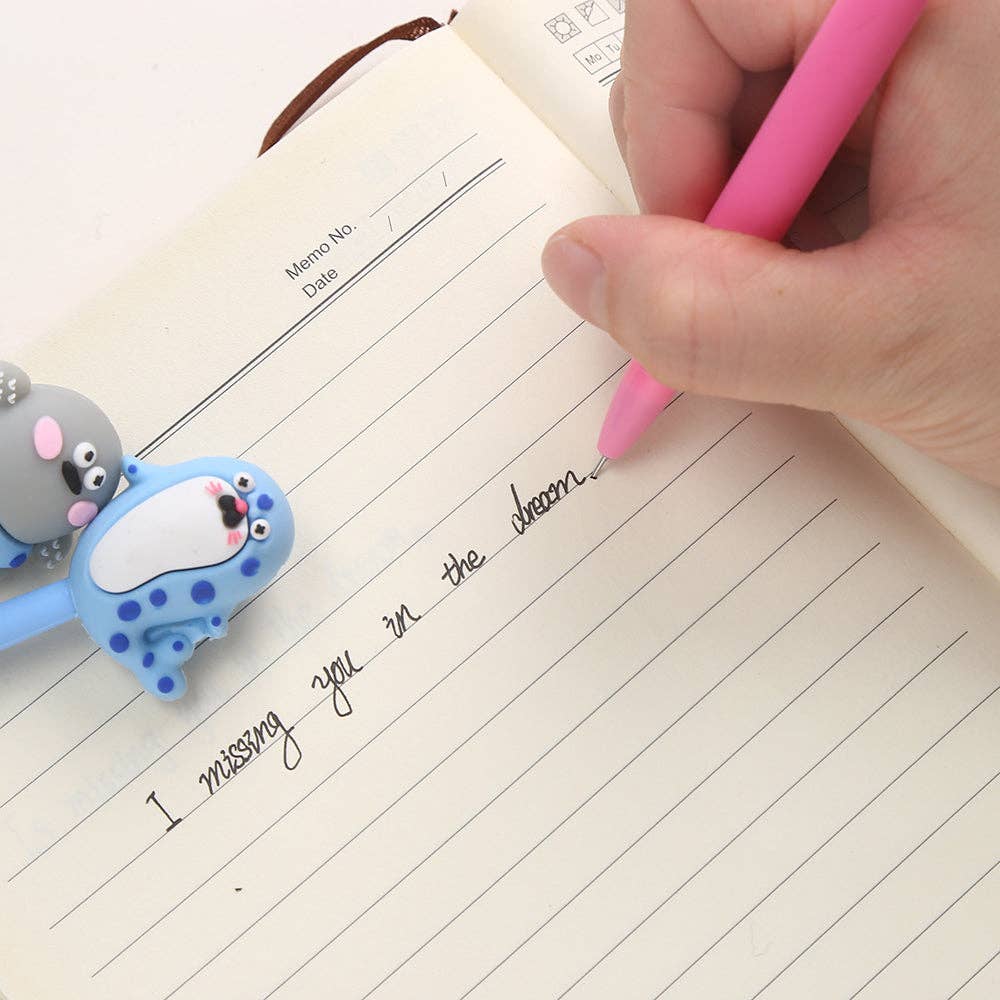 Wiggly Sea Animals Gel Pen