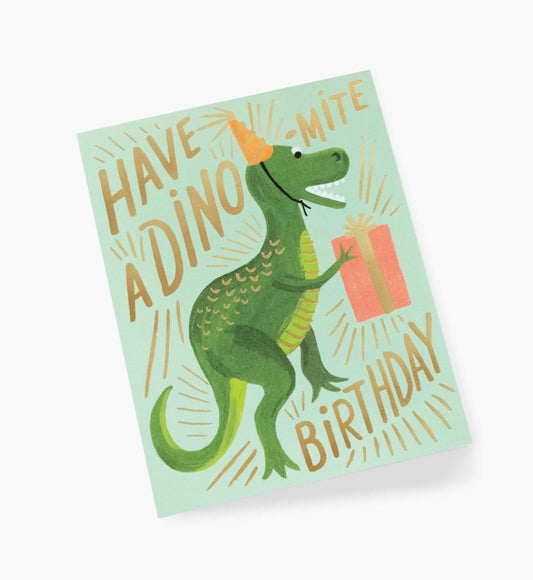 Have A Dino-mite Birthday Card