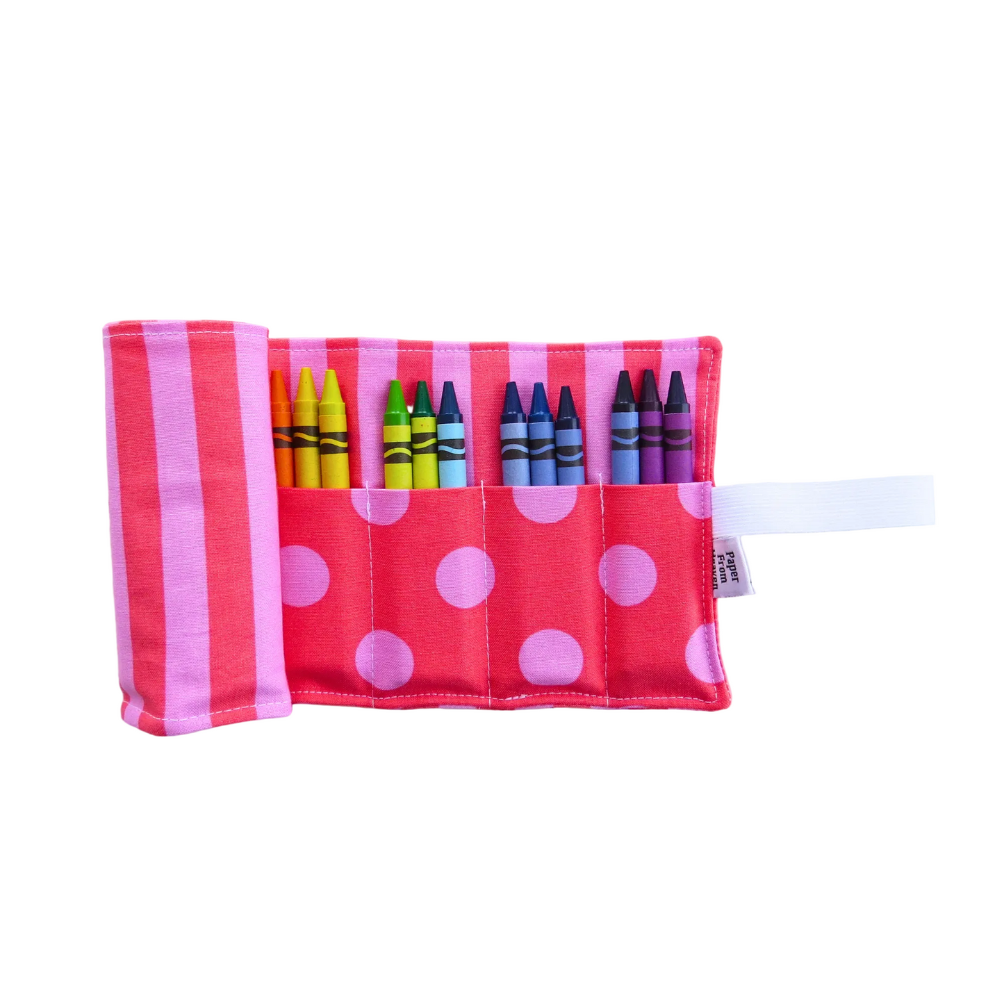 Fabric Crayon Roll-Up