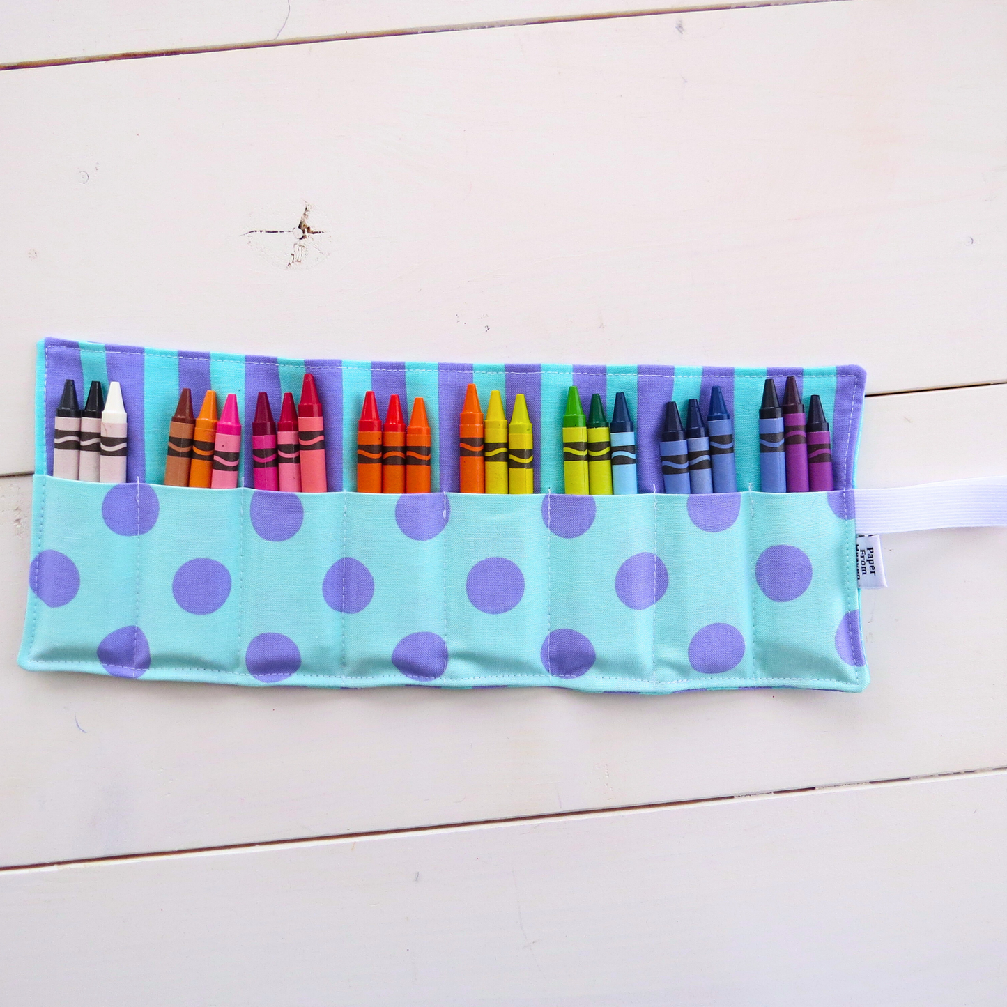 Fabric Crayon Roll-Up