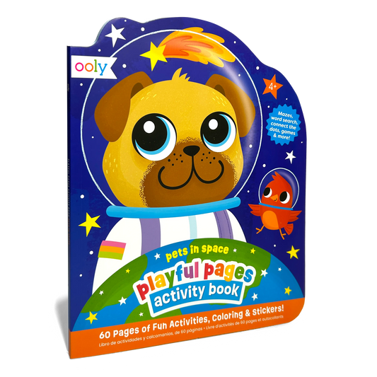 Playful Pages Activity Book | Pets in Space