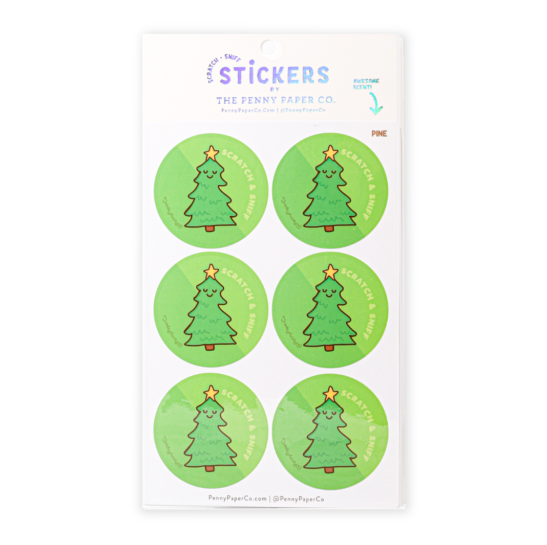 Scratch and Sniff Stickers | Pine