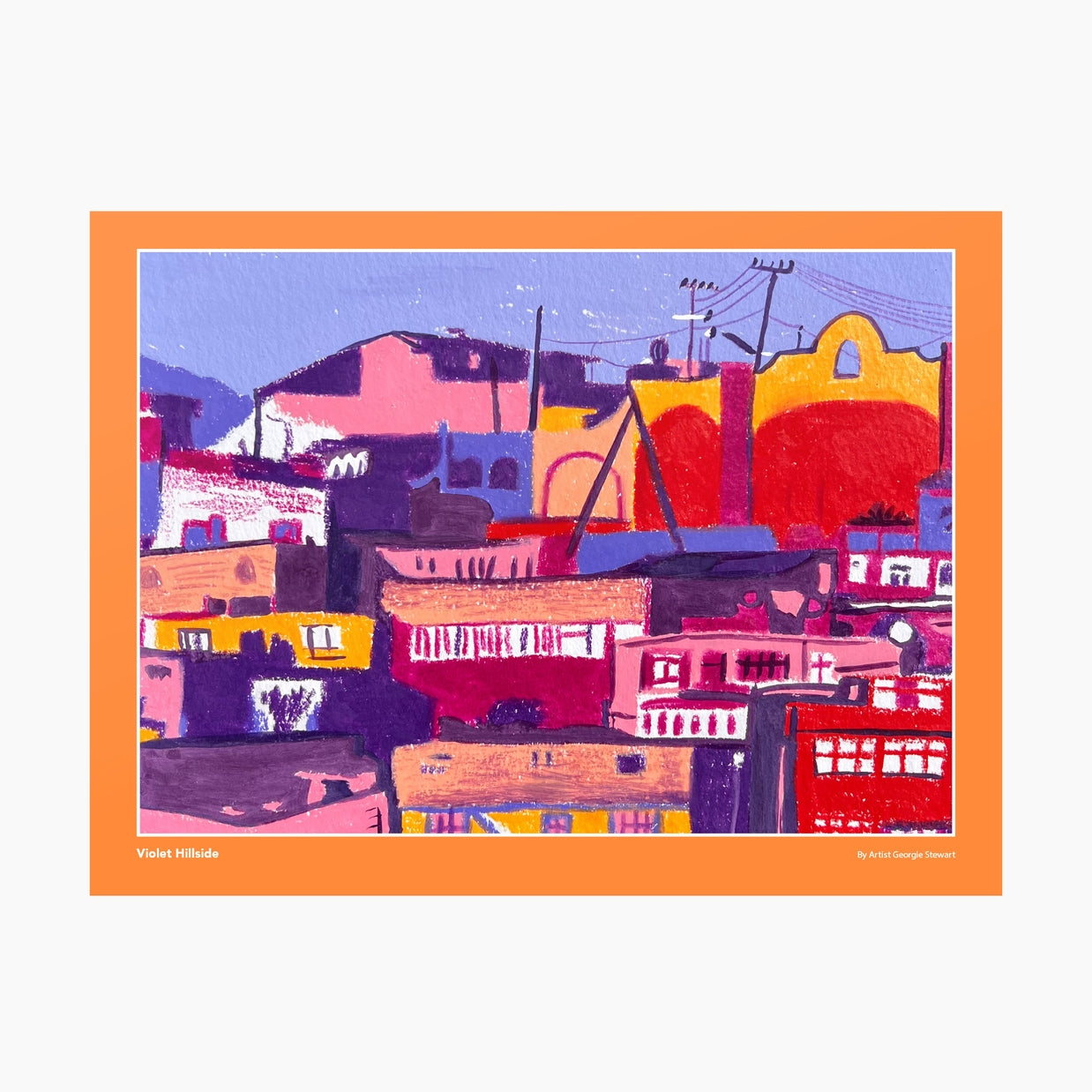 Violet Hillside | 1000 Piece Puzzle