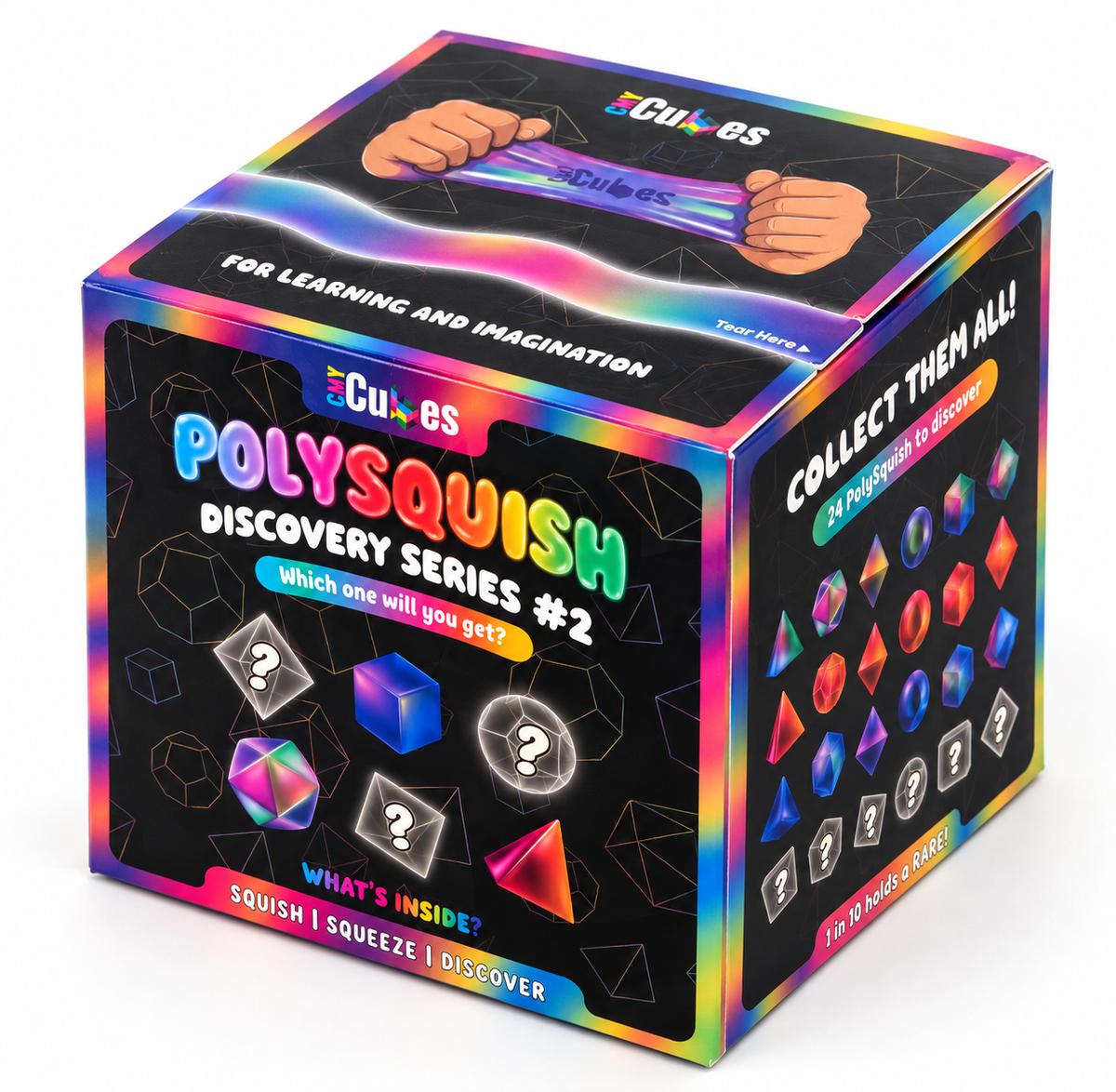 The PolySquish | Iridescent Series 2