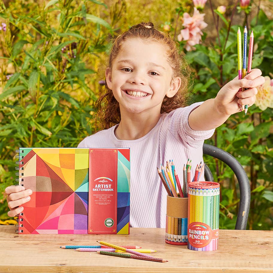 Rainbow Double-Sided Colored Pencils
