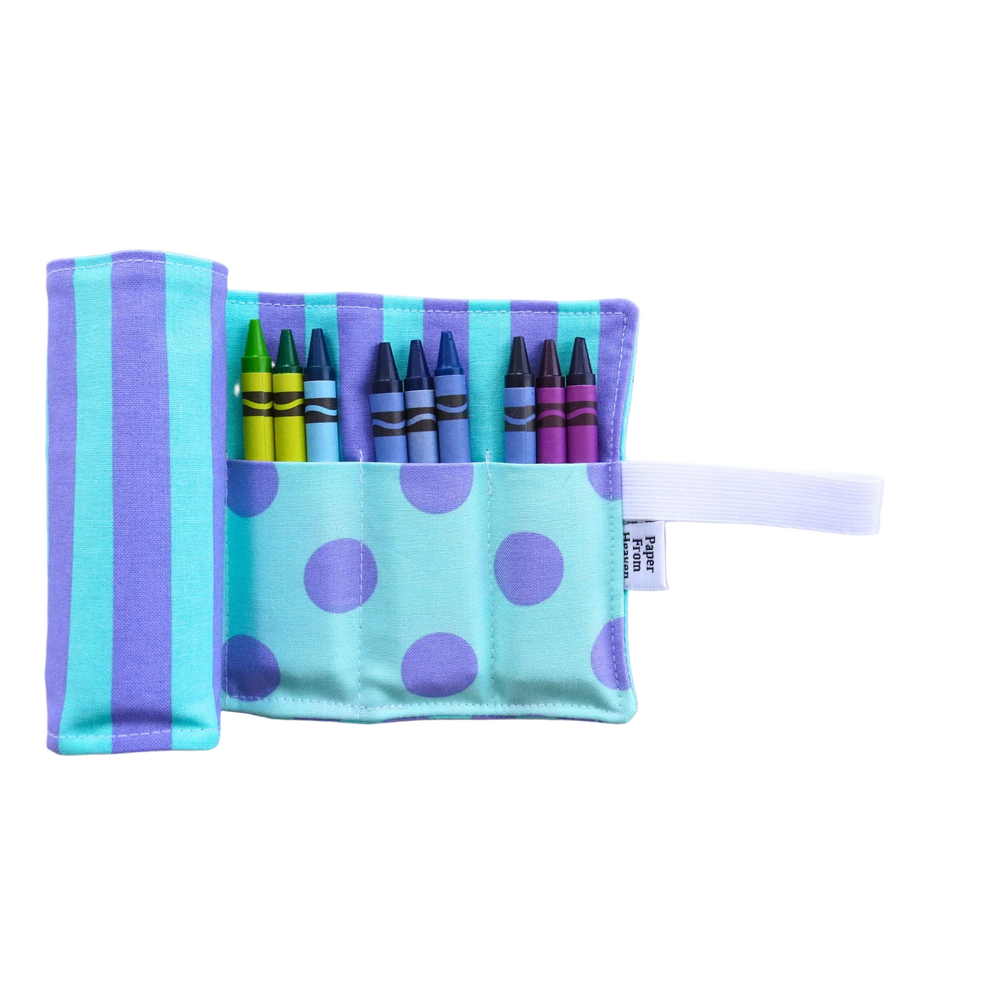 Fabric Crayon Roll-Up