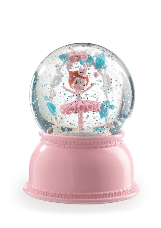 Ballerina Snow Globe Night  Light