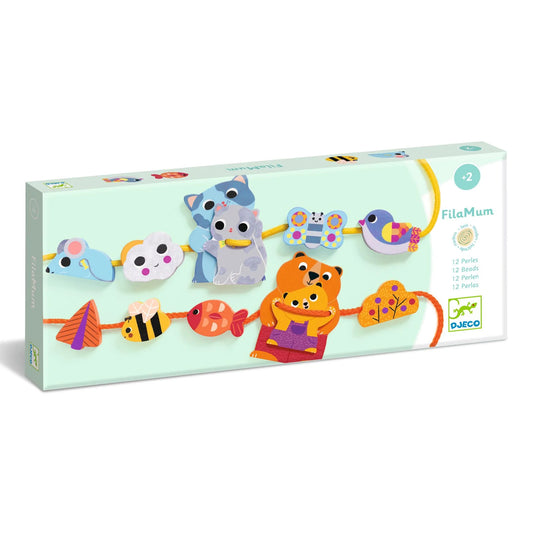 Filamum Wooden Bead Lacing Toy