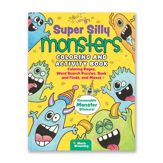 Super Silly Monsters Coloring & Activity Book