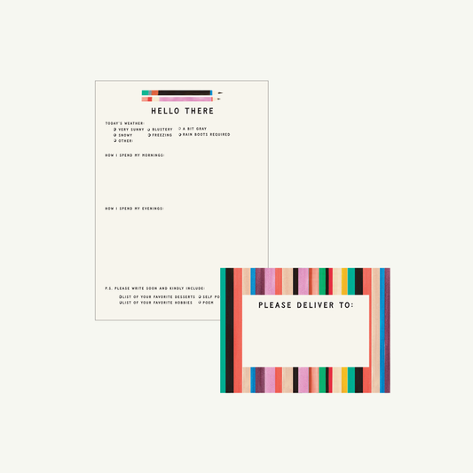 Grandparent + Grandchild Pen Pal Kit
