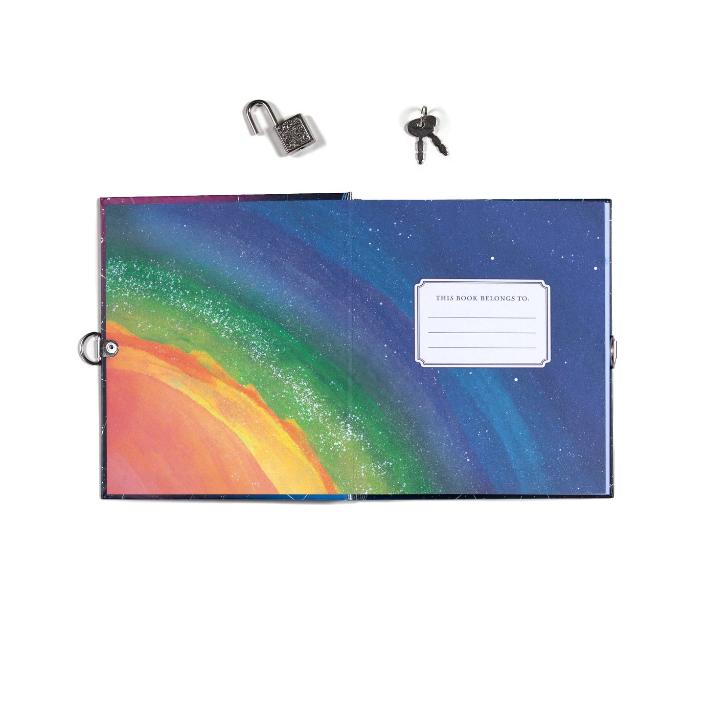 Space Diary With Lock & Key