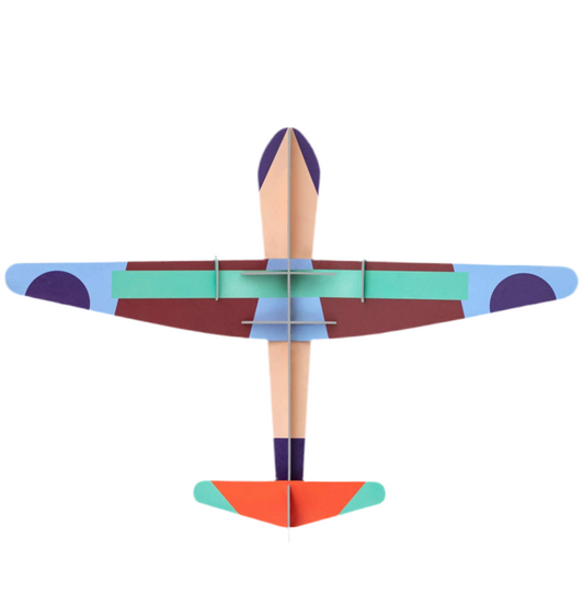 Deluxe Glider Plane Wall Art