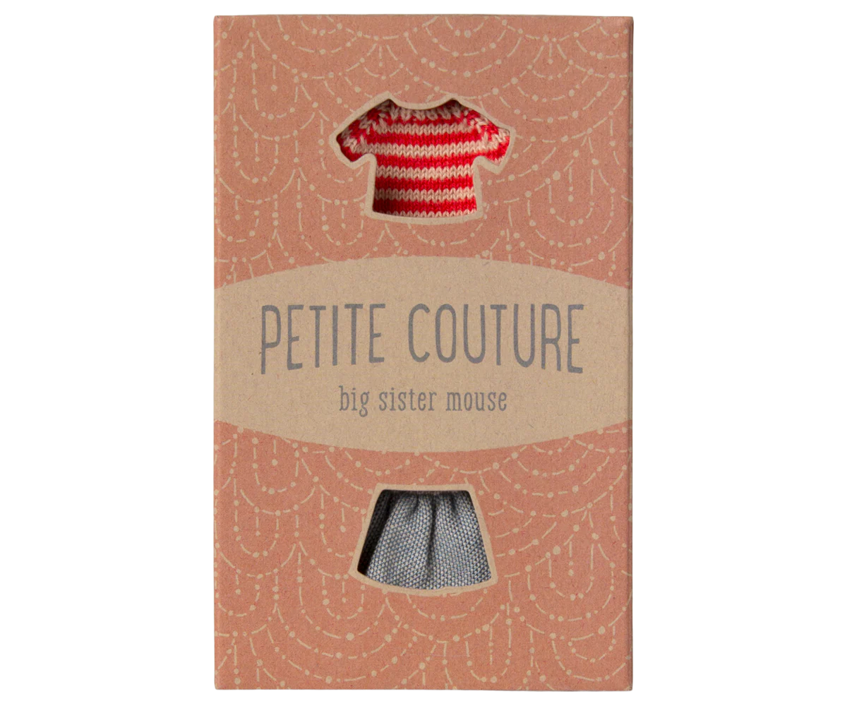 Knitted Sweater & Skirt | Big Sister Mouse