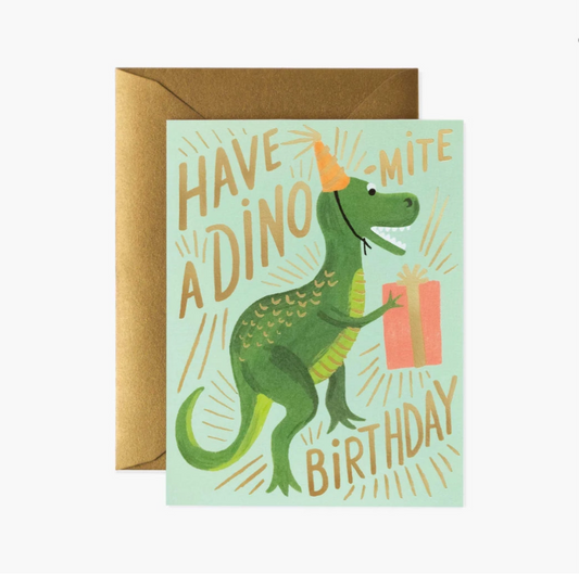 Have A Dino-mite Birthday Card