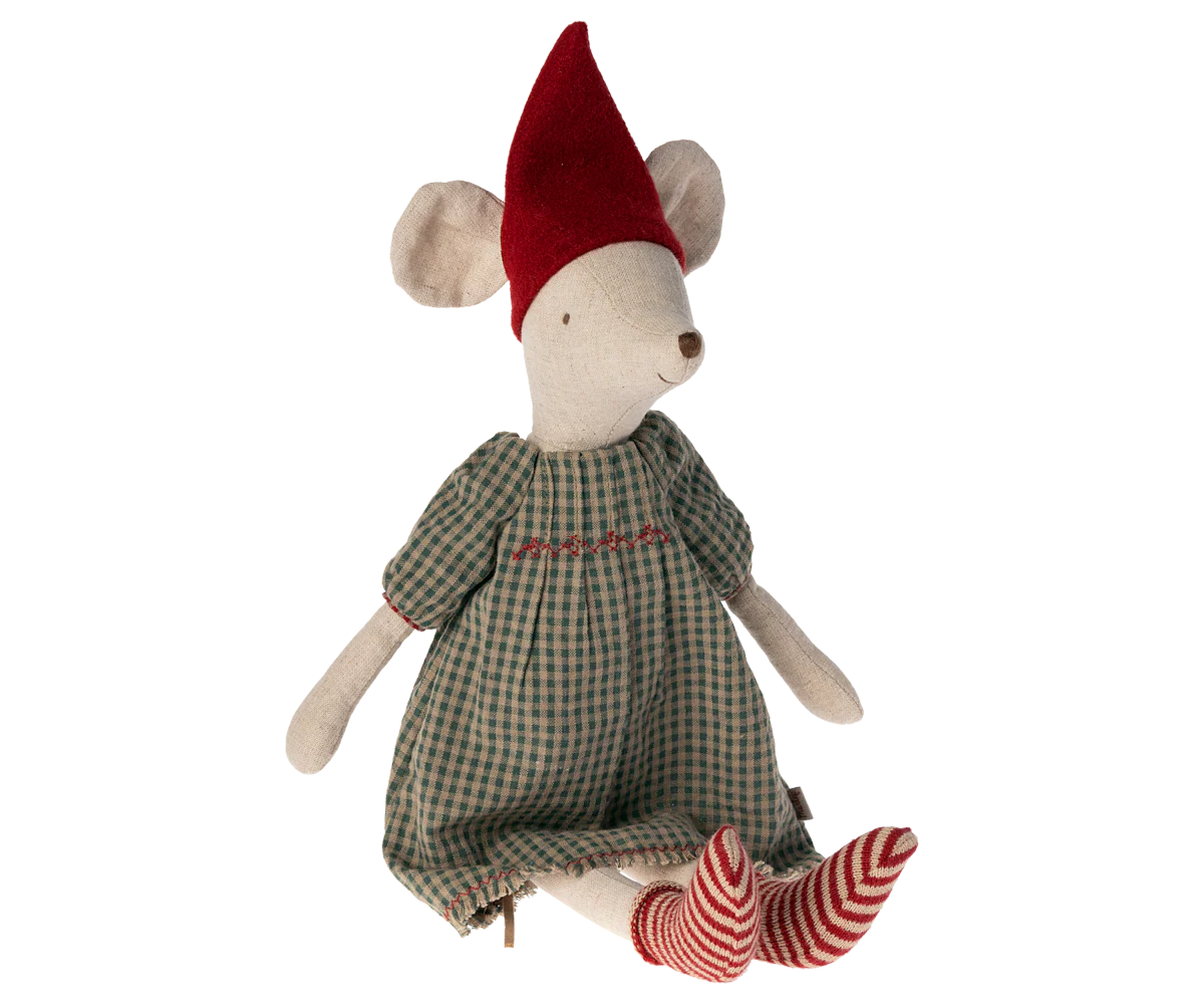 Medium Christmas Mouse | Girl