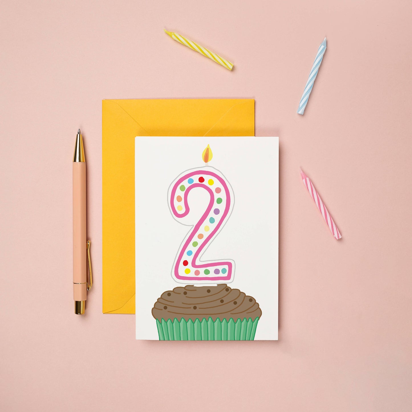 2nd Birthday Greeting Card